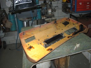 Buick Reatta interior door panel with broken clip Buick Reatta interior door panel with broken clip